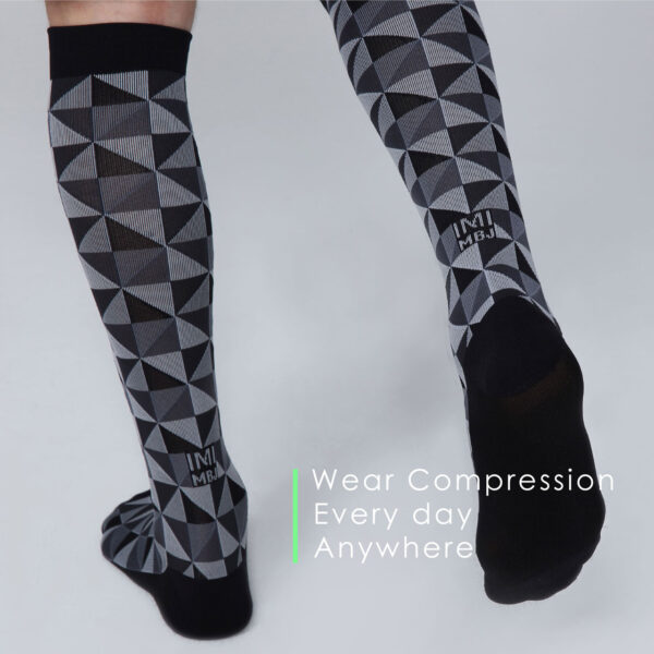 Knee High Compression Socks_Black Diamond - Image 6