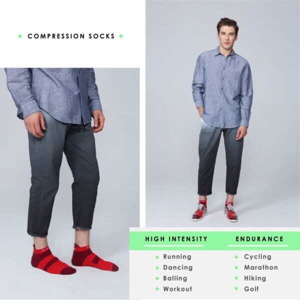 Low Cut Compression Socks