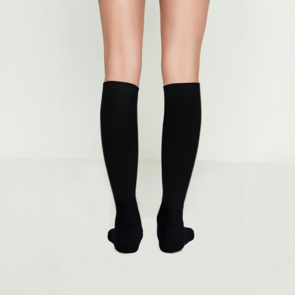 Knee High Compression Socks_Just Black - Image 3