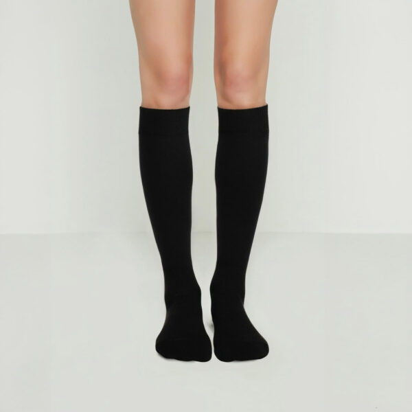 Knee High Compression Socks_Just Black