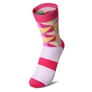Crew High Compression Socks_Pink Diamond