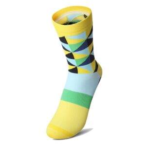 Crew High Compression Socks_Yellow Diamond